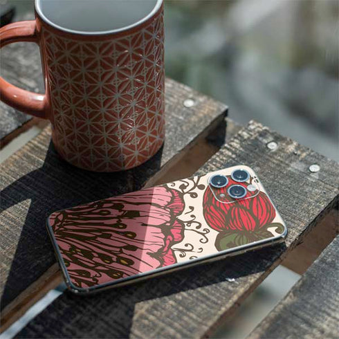 Rose Bud Floral iPhone 11 Pro Skin